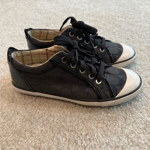 Black Canvas Sneakers